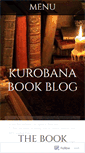 Mobile Screenshot of kurobanabookblog.com