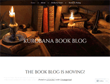 Tablet Screenshot of kurobanabookblog.com